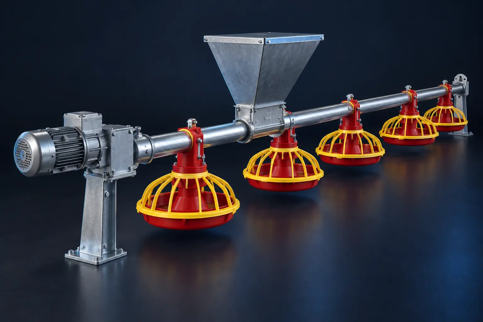 Illustrative feeding & drinking equipment